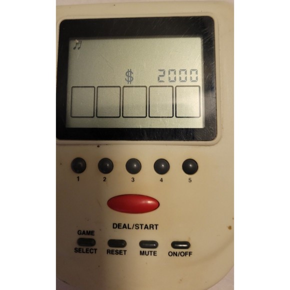 Vintage Pro Tech Blackjack Electronic Game Tested works - Picture 6 of 7